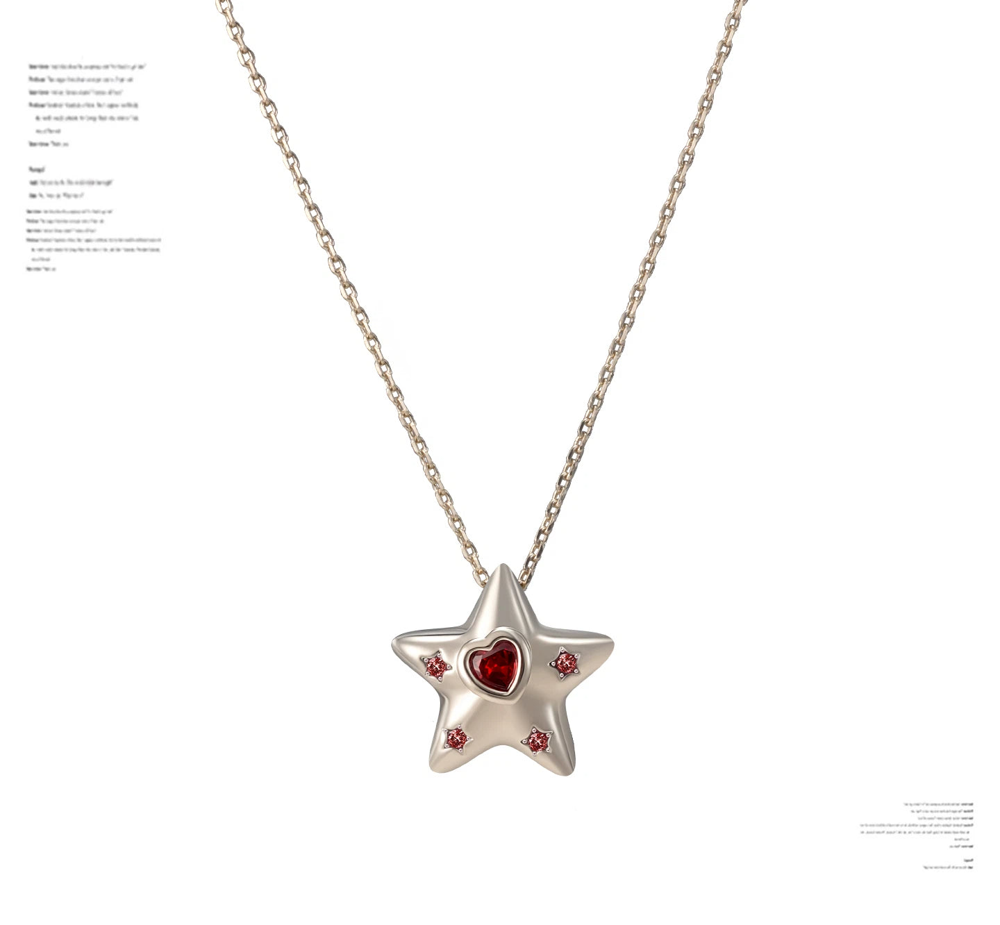 Minimal Star Sweater Necklace