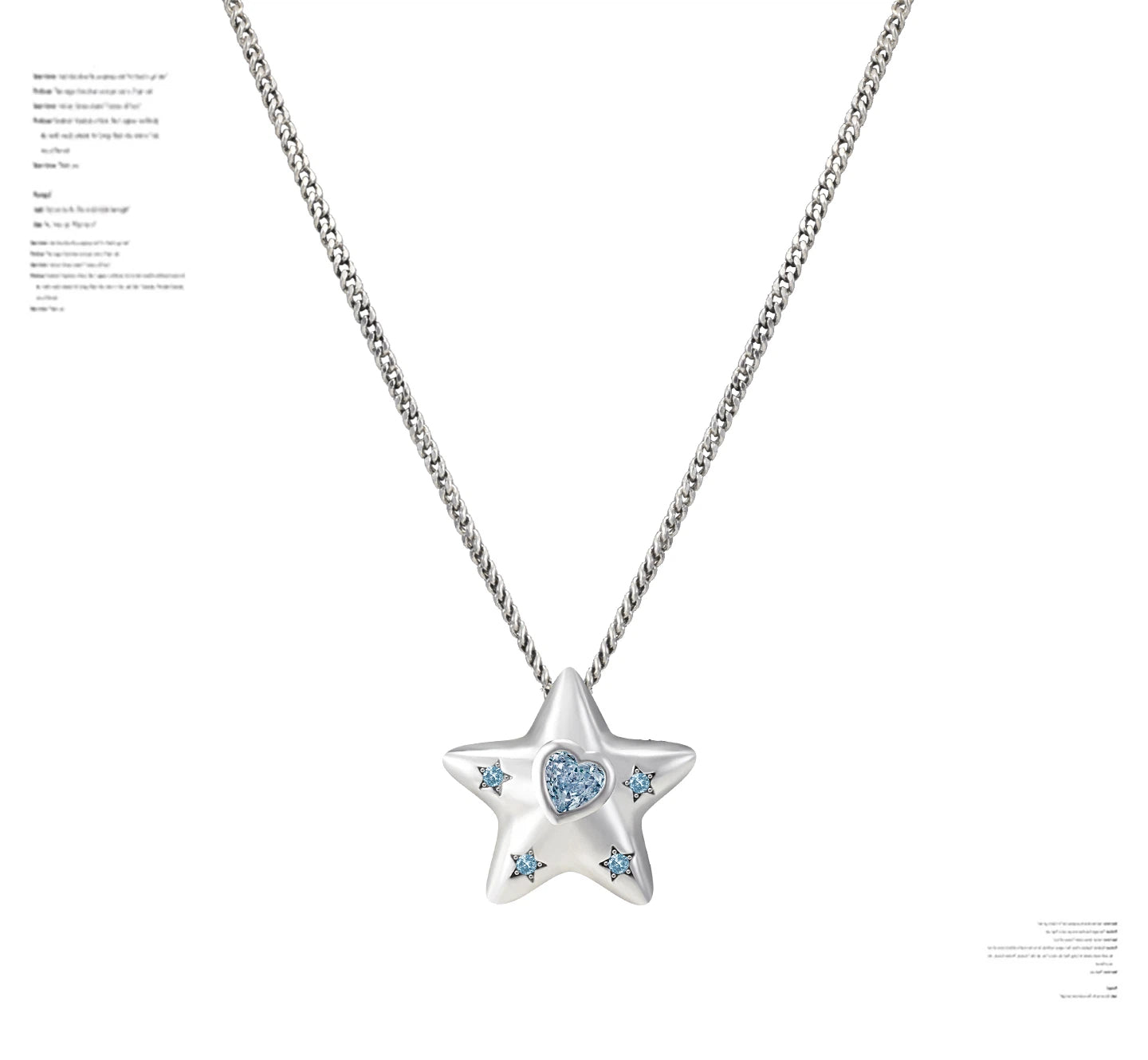 Minimal Star Sweater Necklace