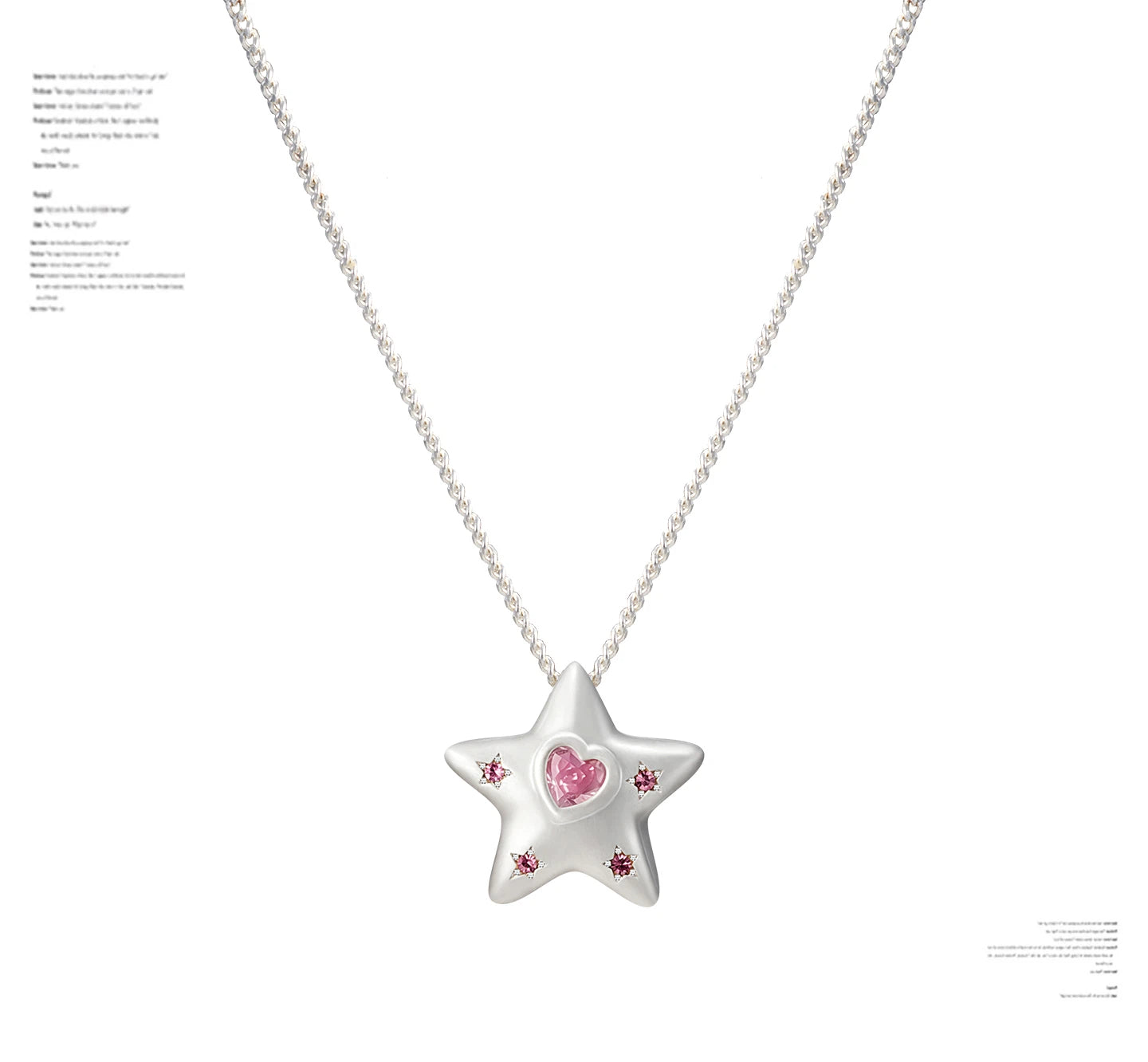 Minimal Star Sweater Necklace