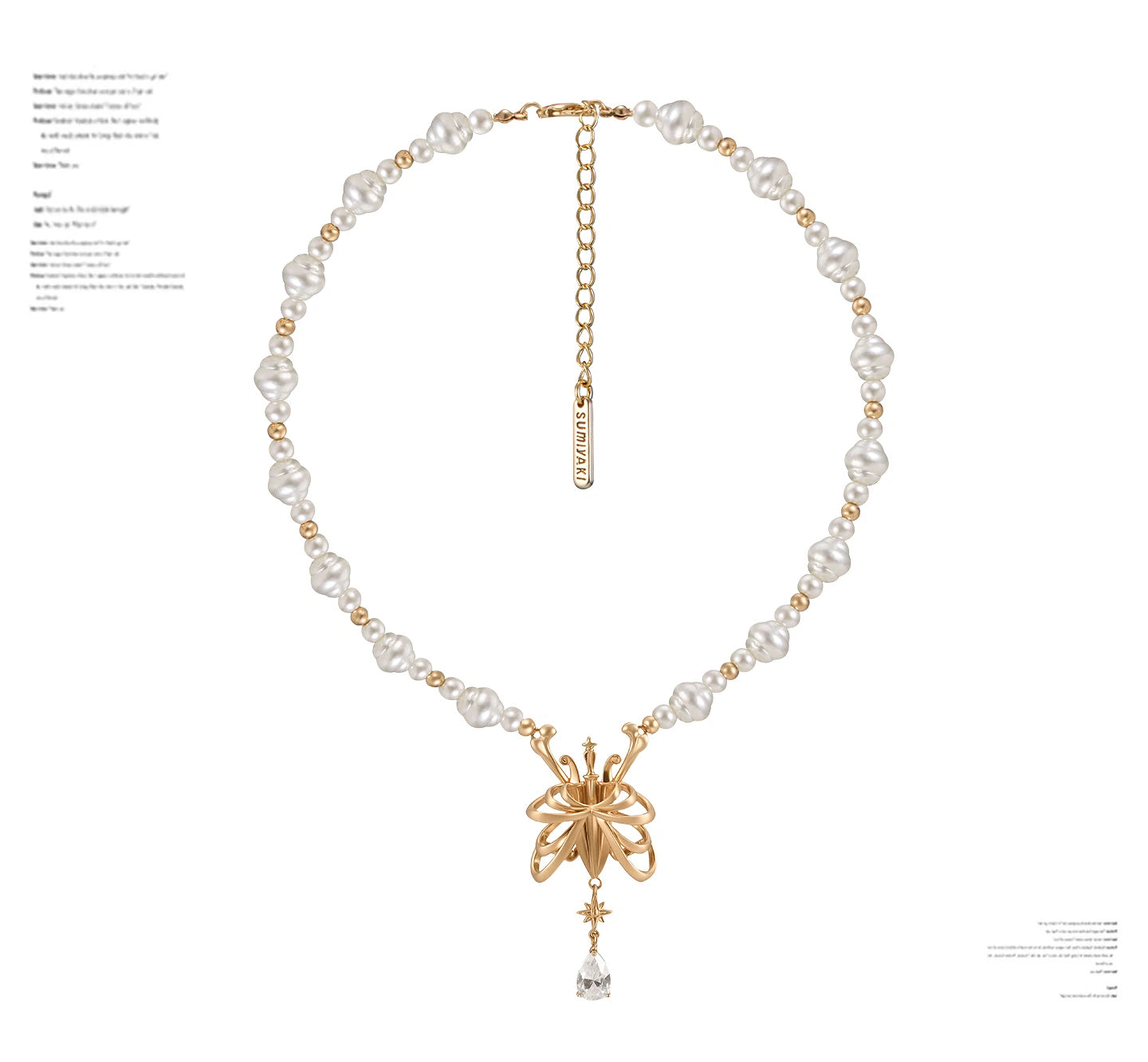 Irregular Pearl Luxury Necklace