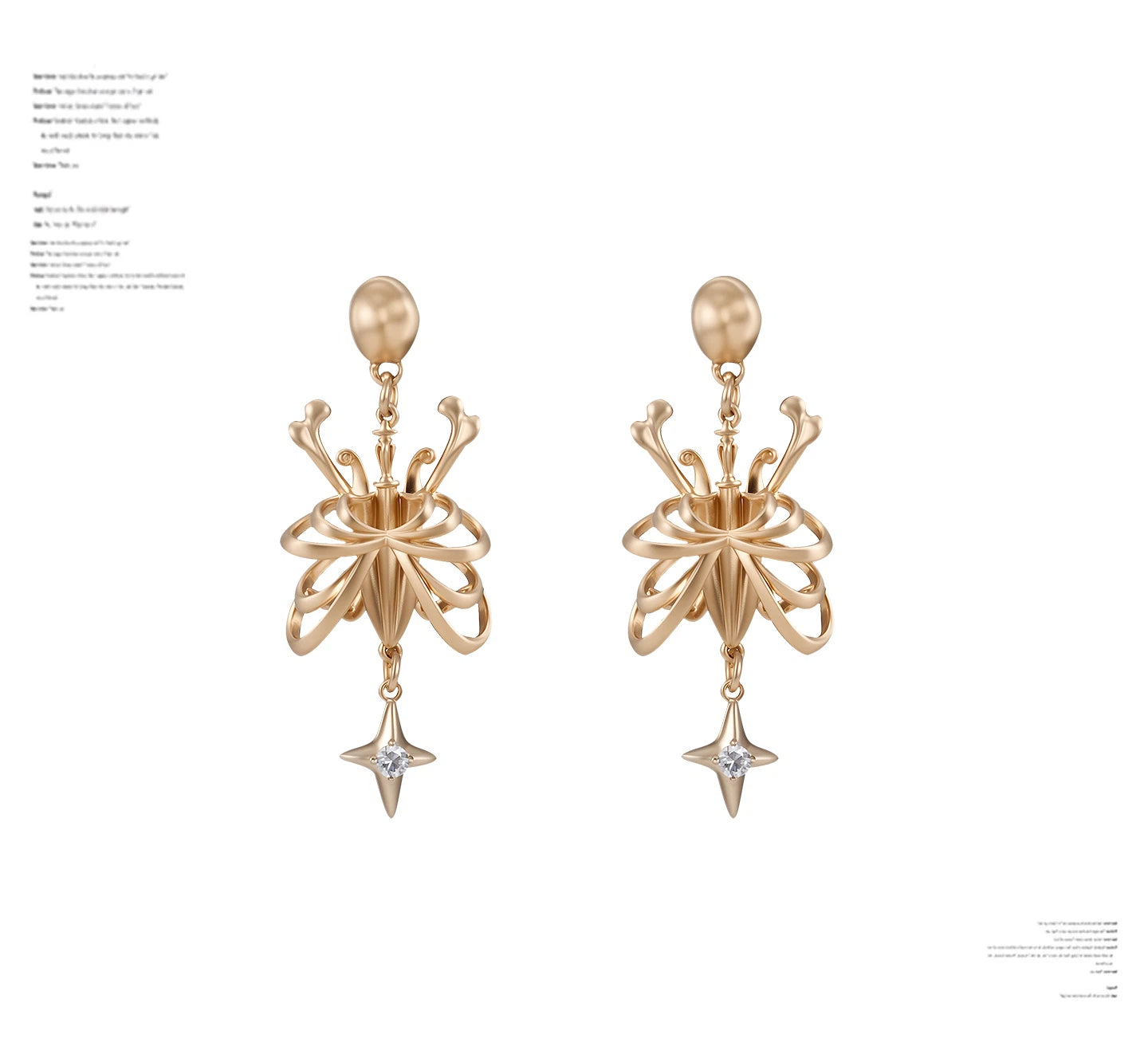 S925 Silver Butterfly Earrings