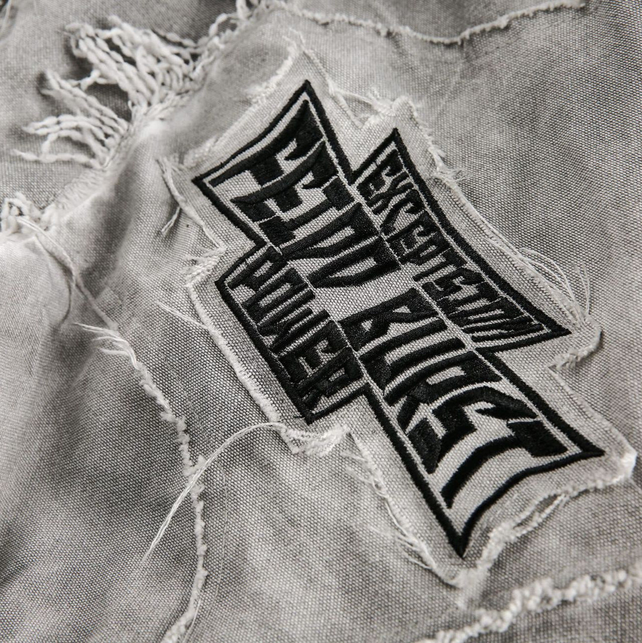 Distressed Wasteland Utility Padded Jacket