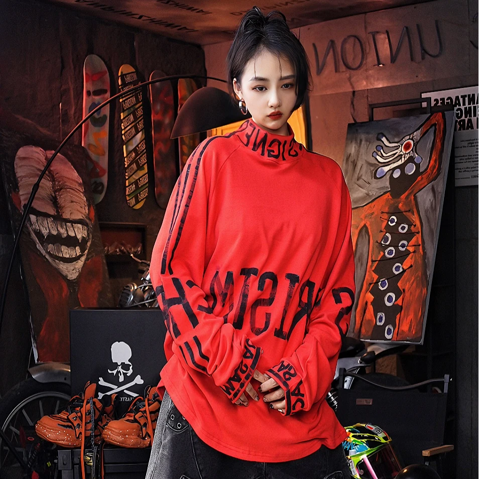 Heavy Graffiti Fleece Street Hoodie (Pre-order, Ships Within 20 Days)