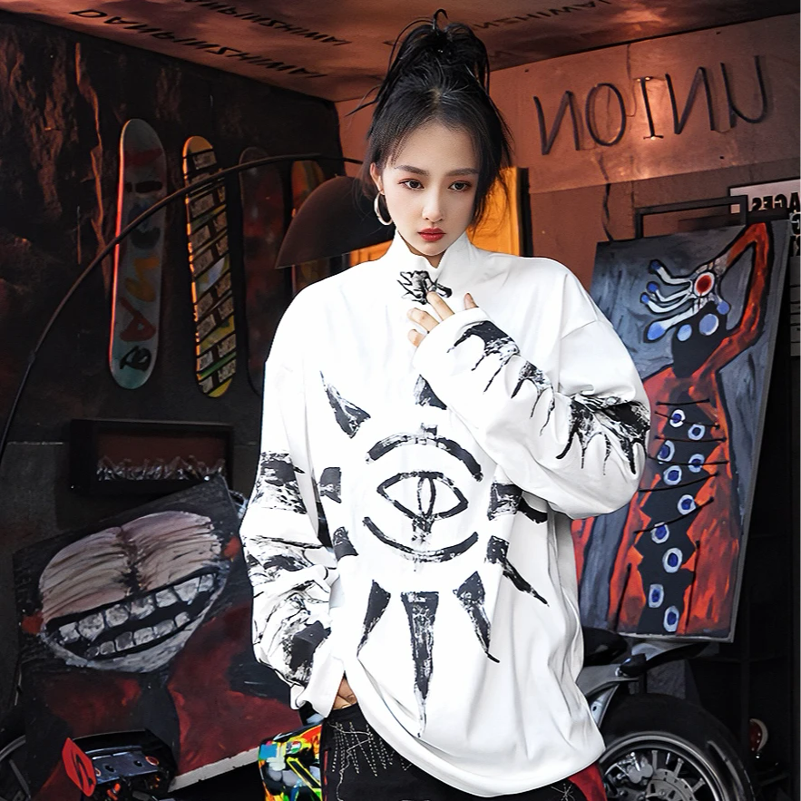 Street Fleece Graffiti Longsleeve Tee