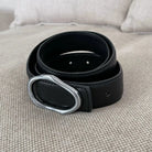 Black Leather Belt ArtsKoreanMan