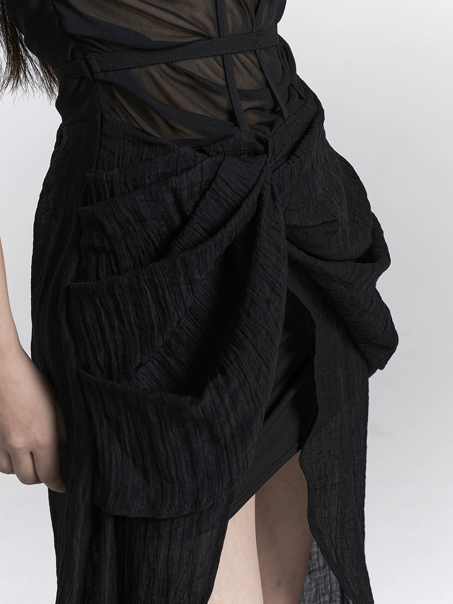 Black Strap Dress - Party Little Black Dress