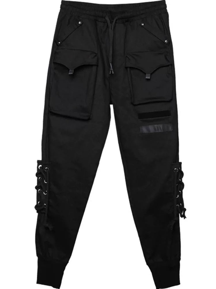 Sanhoostudio Slim Fit Tactical Cargo Pants