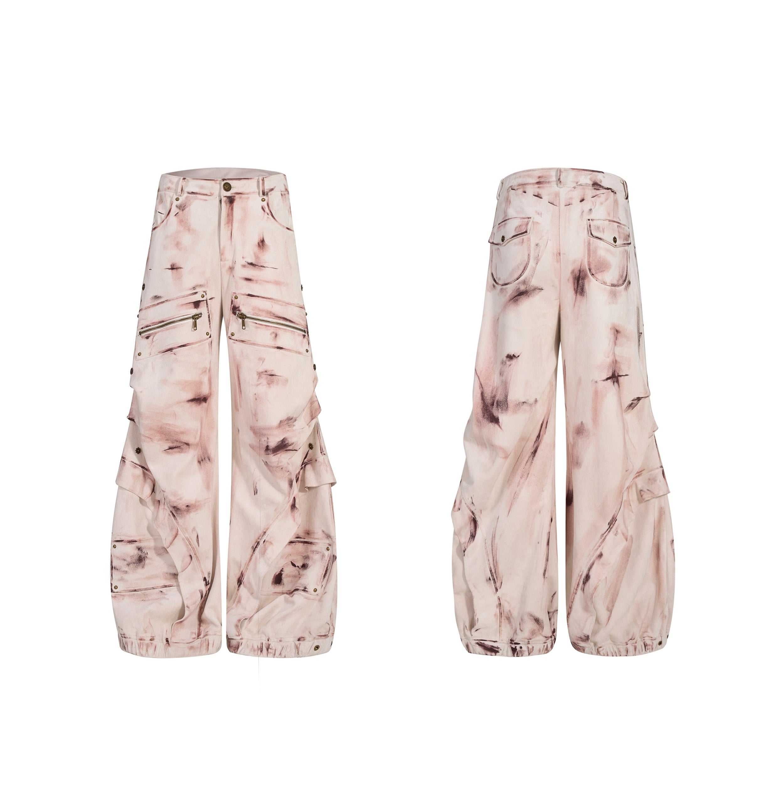 Suede Graffiti Deconstructed Sweatshirt