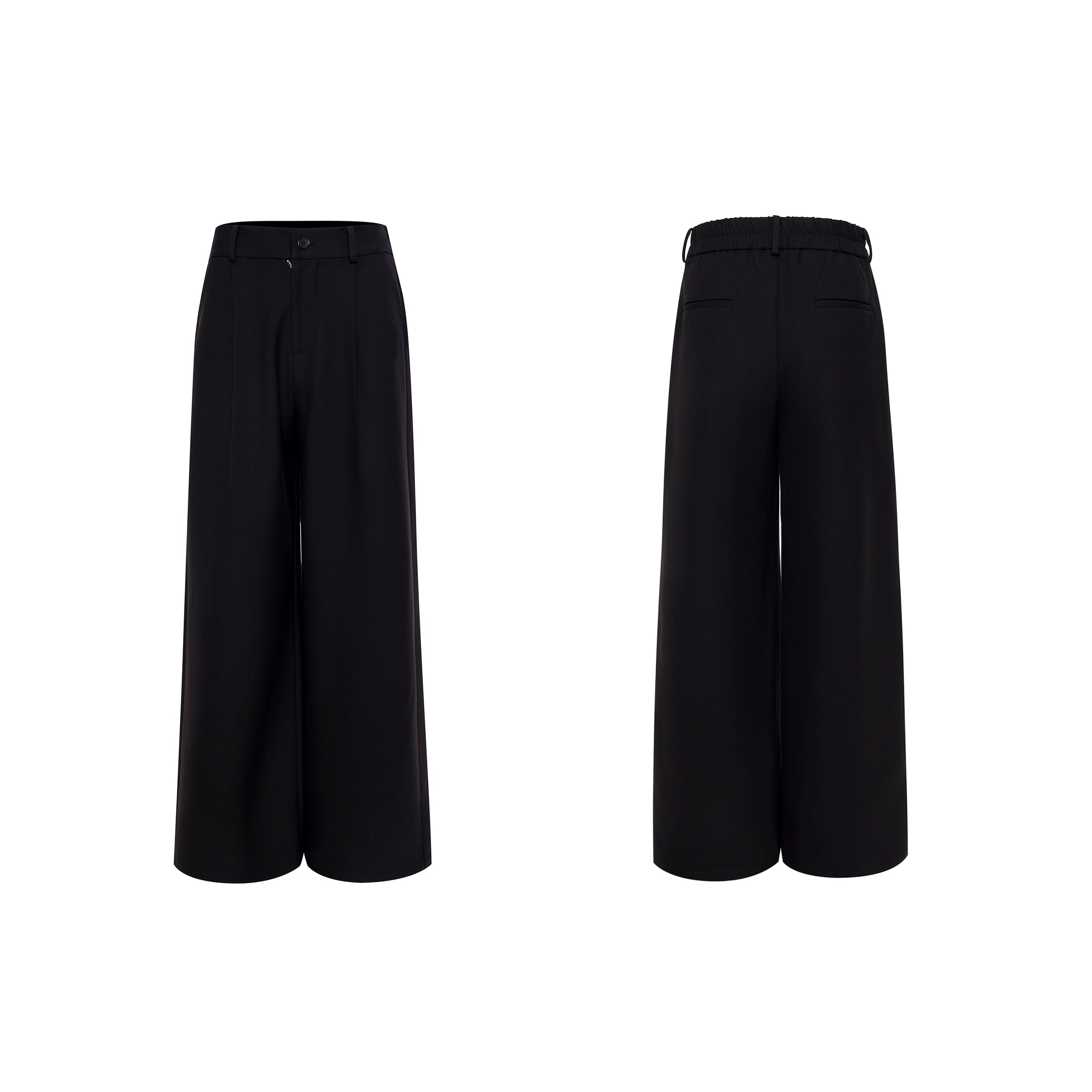 Tailored Shoulder Wool Suit Jacket