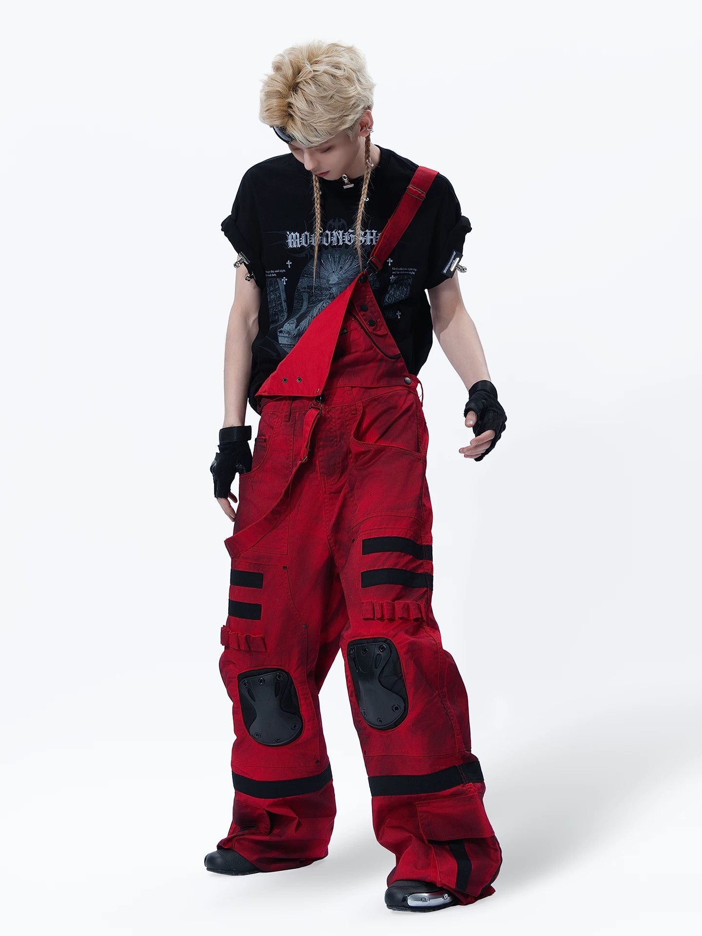 Sanhoostudio Cyberpunk Tactical Cargo Pants